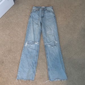 Zara wide leg jeans